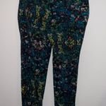 Derek Lam Nightshade Rio De Janeiro Capri Pants size 12 mid-rise trouser pant Photo 3
