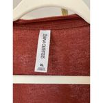 Zenana Outfitters Rust Knit Button-Up Cardigan Cozycore Minimalist Capsule Wardrobe Boho Photo 3