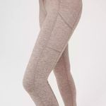 Aerie OFFLINE By  The Hugger High Waisted Pocket Legging Light Brown Tan Size S Photo 0