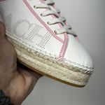 Coach Pink and White Leather Sneakers Never Wore (see photos) Photo 3