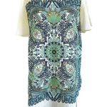 Maeve  Multicolor Paisley Silk Tunic Blouse Women Top Size Small | 37-41 Photo 1