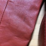 VTG 70s Women's Leather Rust Brown Belt Jacket Coat Retro Boho Indie Disco Small Photo 11