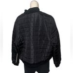 Nicole Miller NWT  Black Quilted Bomber Jacket SZ-3X Photo 4