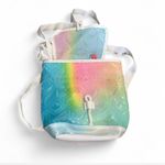 Adidas Blue and Pink Fashion Backpack with Front Flap Photo 1