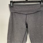 Lululemon  Wunder Under Heathered Grey Black High Rise Roll Down Legging Size 4 6 Photo 3