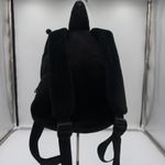 Sanrio  Kuromi Plush Backpack Black Lavender Bow Skull Face Cute Photo 3