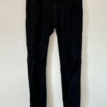 Paige Verdugo Ultra Skinny in Black Shadow Destructed Sz 28 Photo 1