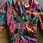  Dresses Farm Rio Rainbow Hearts Viscose Midi Dress, X-Small, $296 Photo 3