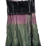 Black Tie Dye Maxi Skirt Multiple Size M Photo 3