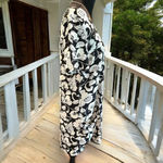 Maeve  Anthropologie Womens 6 Zola Shift Shirt Dress Black & White‎ Pocket Dress Photo 5