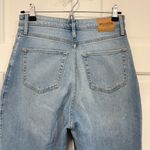 Hollister Curvy Ultra High-Rise Dad Jeans Y2K Denim Paneled Legs Vintage Faded Photo 4