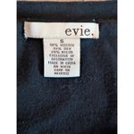 Evie. S Black Silk Blend Cardigan with 3D Rosette Ruffle Embellishments Photo 2