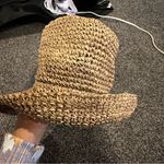 Chico's Woven Straw Bucket Hat - summer hat Photo 7