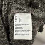 American Eagle  Gray Knit Mock Neck Oversized Small Sweater Photo 5