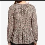 William Rast Aimme Memphis Floral Long Sleeve Blouse Top Medium Photo 34