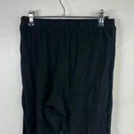 Alexis  Black Skinny Leg Tuxedo Elastic Waist High Rise‎ Pant Photo 4