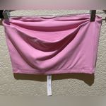 Susana Monaco NEW  Core Cropped Tube Top Pink Size L Photo 4