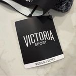 Victoria's Secret Victoria Secret Sport NWT The Player Sports Bra Women’s Medium Static Gray Gym Photo 2