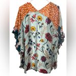 Grace & Lace Floral Print Kimono Blue Size undefined Photo 3