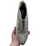 Diba True “Pay Phone” Women’s 8.5 Snake Print Leather Ankle Zip Block Heel Boots Photo 10