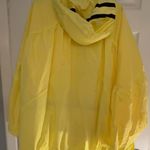 Free People  Peek to Peek Popover Rain Jacket , NWOT, size large . Photo 4