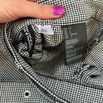 Divided Black & White Checkered Mini Skirt • Size 2 Photo 1