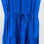 Beyond Yoga  Vibrant Blue Tiered Mini‎ Dress Size Small Photo 3