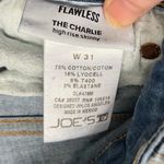 joe's jeans Joe’s Jeans Blue Denim Raw Hem Flawless The Charlie High Rise Pants Size 31 Fall Photo 5