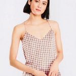 Brooks Brothers  Paisley Print Pink 100% Silk Charmeuse Cami Photo 0