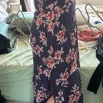 Band of Gypsies Navy Floral Maxi Dress Photo 2