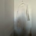 Jenni Kayne  White V-Neck Long Sleeve Cotton dress size M Photo 3