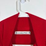Abercrombie & Fitch Abercrombie Red Knit Sweater Bodysuit Size Medium Photo 10