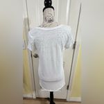 Lilly Pulitzer Etta Resort White V- Neck Tee Photo 4