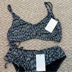 Dippin' Daisy's Gray Leopard Print Bikini Set Photo 5