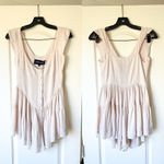 Vanessa Mooney  Elisabeth Bustier Romper Dress Mini Ivory XS NWT Photo 1