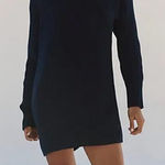 Free People #64 NWT  Alba Sweater Tunic in Navy Blazer Photo 0