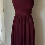 Cinderella Divine CD3802 Short Bridesmaids Sleeveless Chiffon Prom Cocktail Dres Photo 2