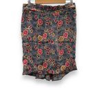 Isabel Marant  Etoile Sevan Floral Print Ruched‎ Multicolor Mini Skirt Sz 40 / 8 Photo 4