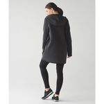 Lululemon City Bound Wrap Jacket Heathered Black / Black Sz M Photo 8