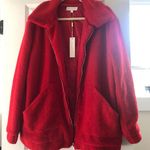 Meshki Red teddy coat Photo 0