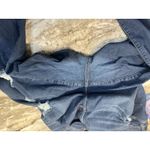 Torrid  Bombshell Skinny Crop Capri Size 24 Blue Jean Distressed EUC Photo 9