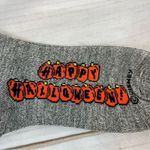 Disney NWT Vintage Unlimited Mickey Mouse  Halloween Pumpkin Gray Socks Size 9-11 Photo 1