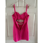 Naven x Twins Cross It Off Bodycon Dress in Pink NBD Size S Photo 5