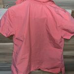 Style & Co Orange Button Up Shirt Photo 2