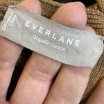 Everlane Crochet Knit Cami Sweater Tank Brown Tan Size M Organic Quiet Luxury Photo 3