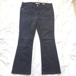 Vintage‎ America Bootcut black Jeans Embroidered Rhinestones Pockets Sz 12P Photo 5
