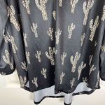 Cowgirl Hardware Button Down Western Wear‎ Top Size 1X Black Photo 3