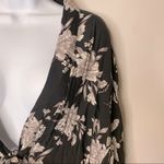 Spiritual Gangster  Black Floral Maya Kimono Photo 7