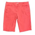 Ann Taylor Womens  Loft Coral Rivera Bermuda Casual Chino Shorts - Sz 2 Photo 1