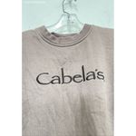 Cabela's Dusty Pink Pullover Sweatshirt Women's Embroidered Logo - Size M Photo 1